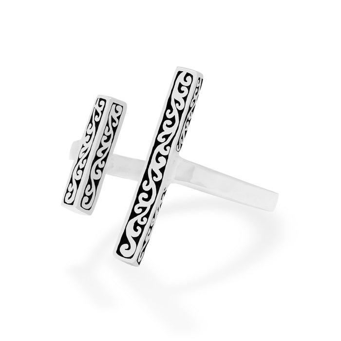 Double Bar Cutout Ring