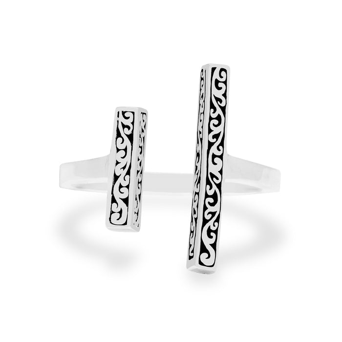 Double Bar Cutout Ring