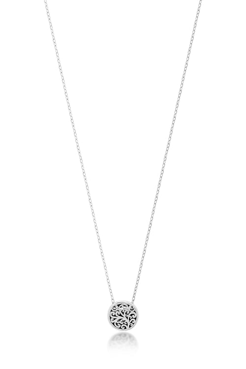 Extra Small Circle Pendant - Lois Hill Jewelry