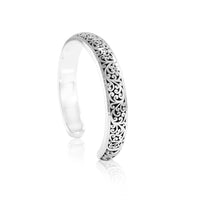 Carved Scroll Cuff - Lois Hill Jewelry
