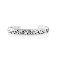 Carved Scroll Cuff - Lois Hill Jewelry