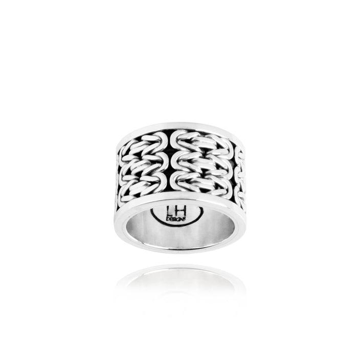 Classic Box Weave Band Ring