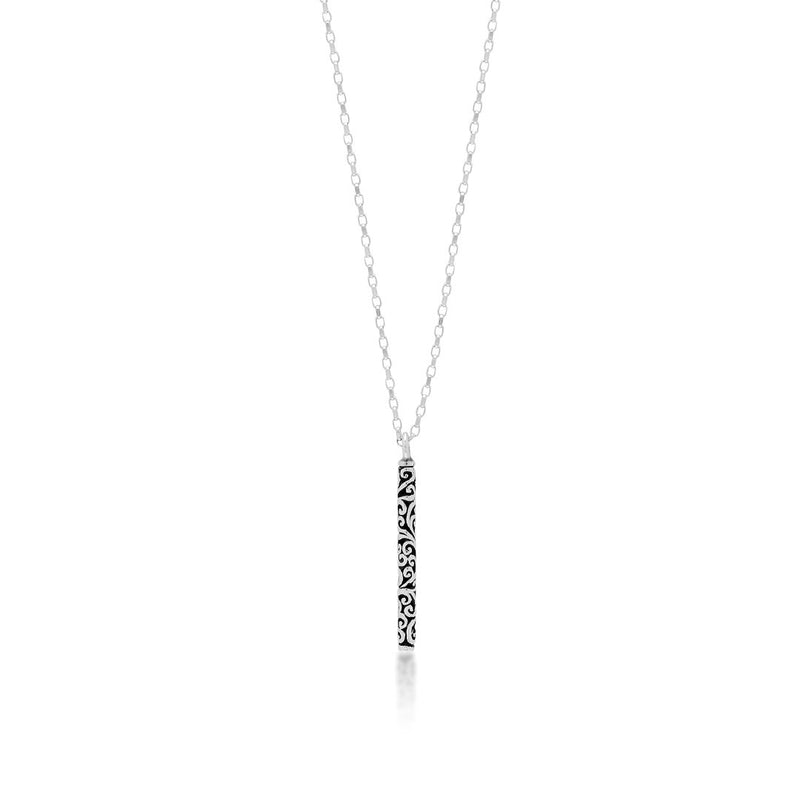 Vertical Bar Pendant Necklace - Lois Hill Jewelry