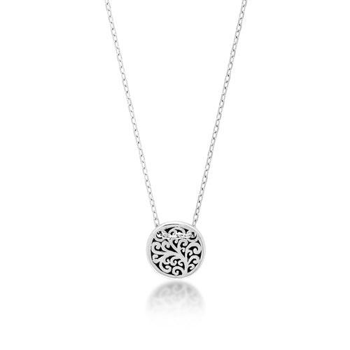 Extra Small Circle Pendant - Lois Hill Jewelry