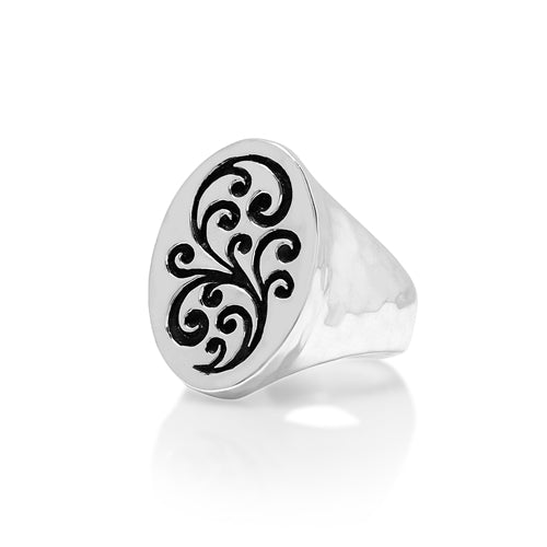 Oval Signet Ring - Lois Hill Jewelry