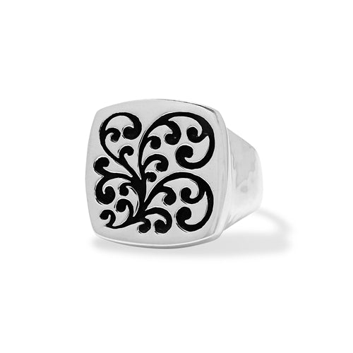 Square Signet Ring - Lois Hill Jewelry