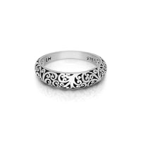 LH Classic Signature Scroll Ring (5mm)