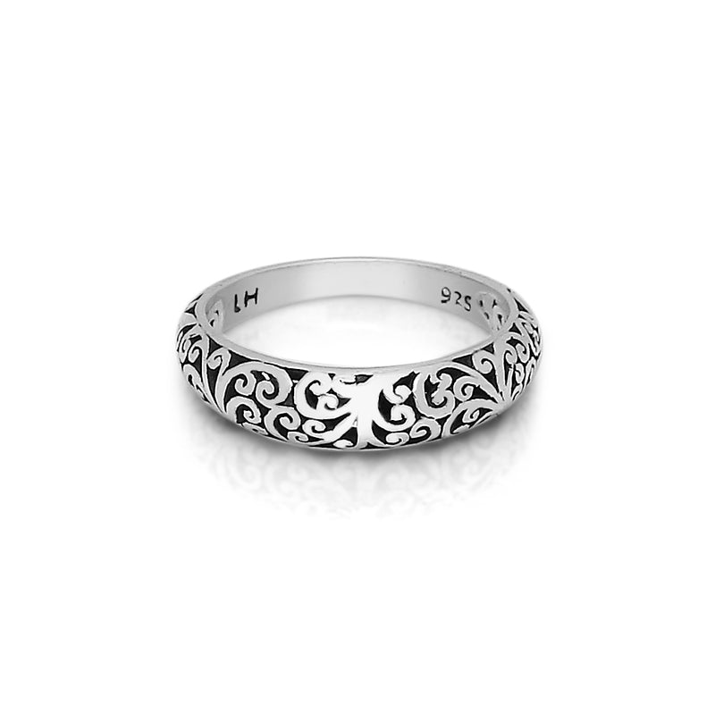 LH Classic Signature Scroll Ring (5mm)